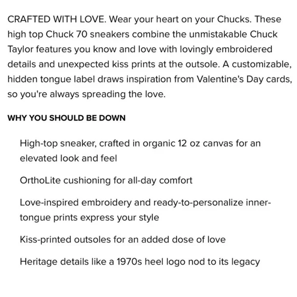 Converse Chuck Taylor Black and Red High Tops - Picture 3 of 11